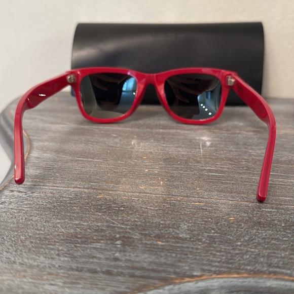 Saint Laurent Red Sunglasses